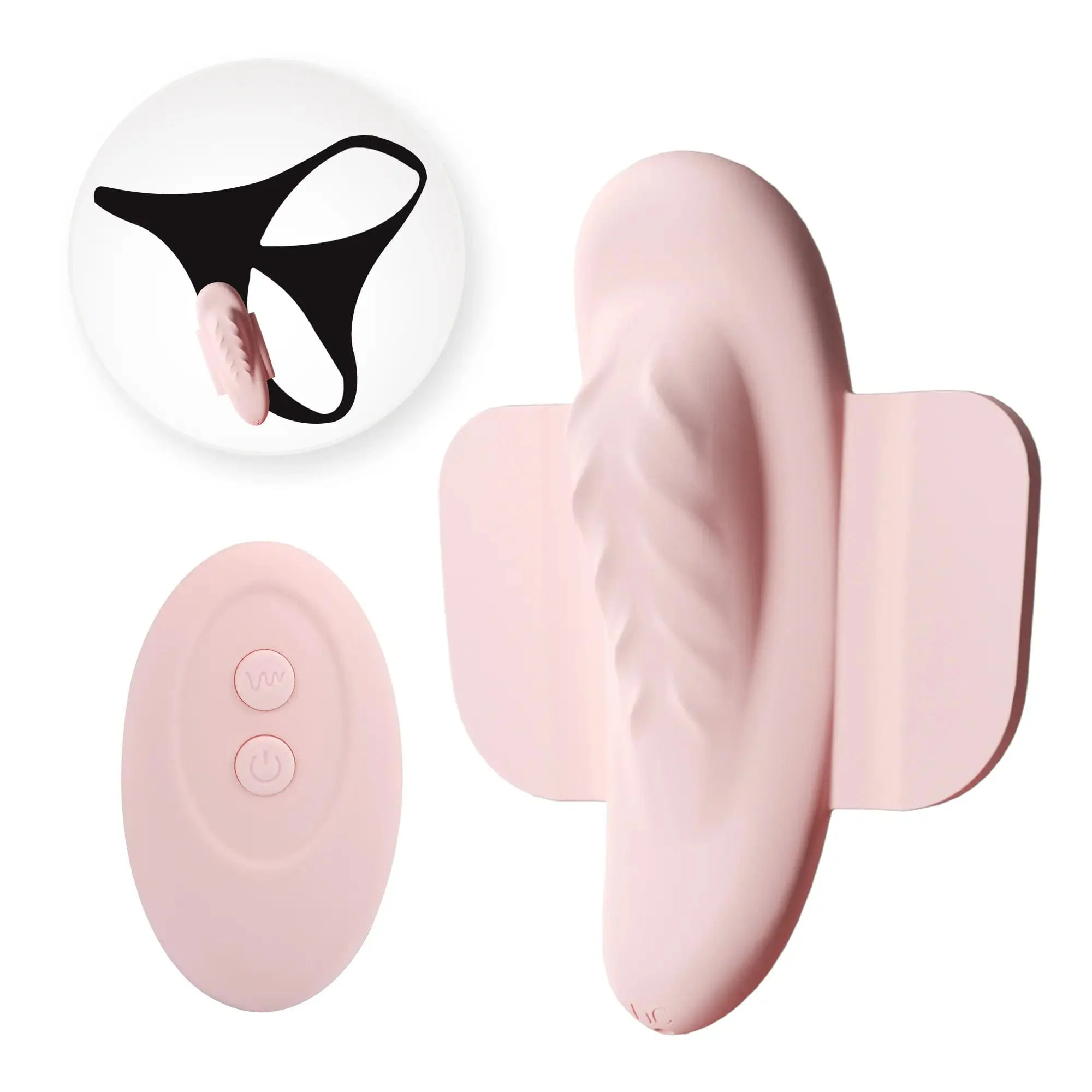 Mlovexy Remote Control Invisible C String Vibrating Panties Clitoral G Spot Stimulator
