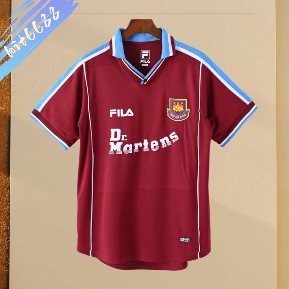 1999/2000 West Ham United Home Retro Football Shirt