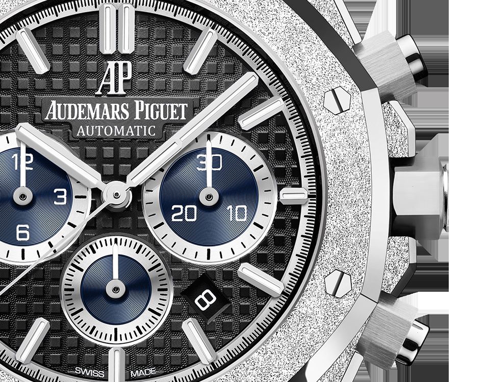 ROYAL OAK FROSTED CHRONOGRAPH Black Dial 41mm