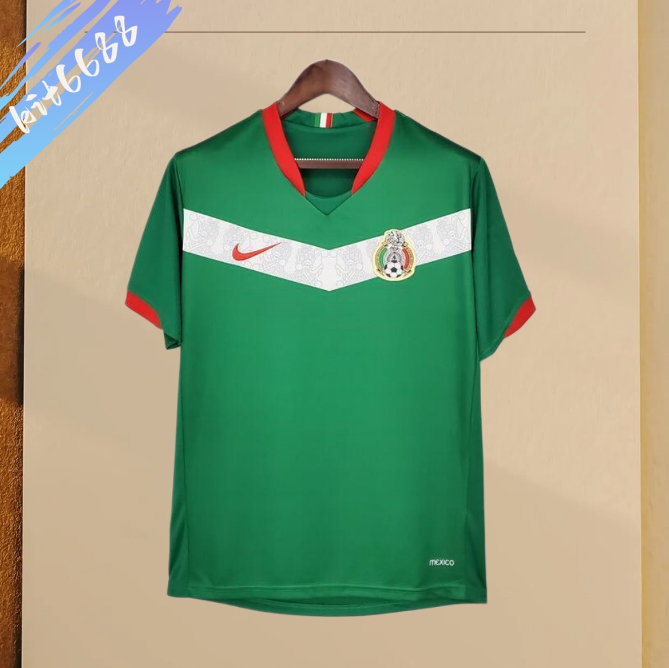 2006 Mexico home Retro Football Shirt