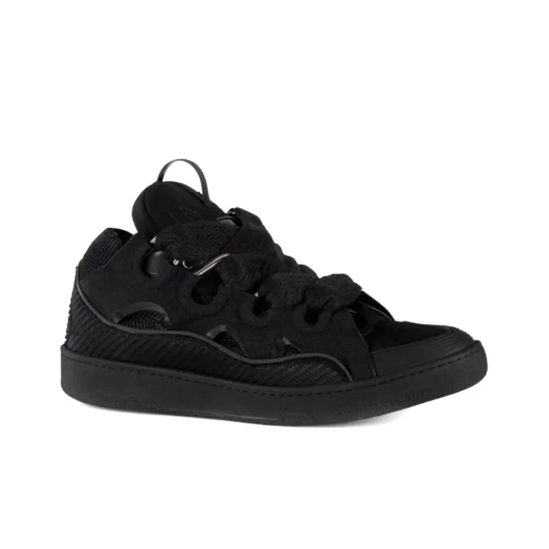 LANVIN Curb Sneakers Black