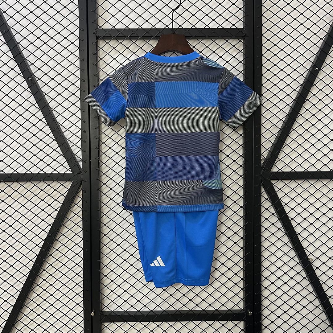 2025/2026 Real Madrid Pre-match Training Football Kids Kit socks