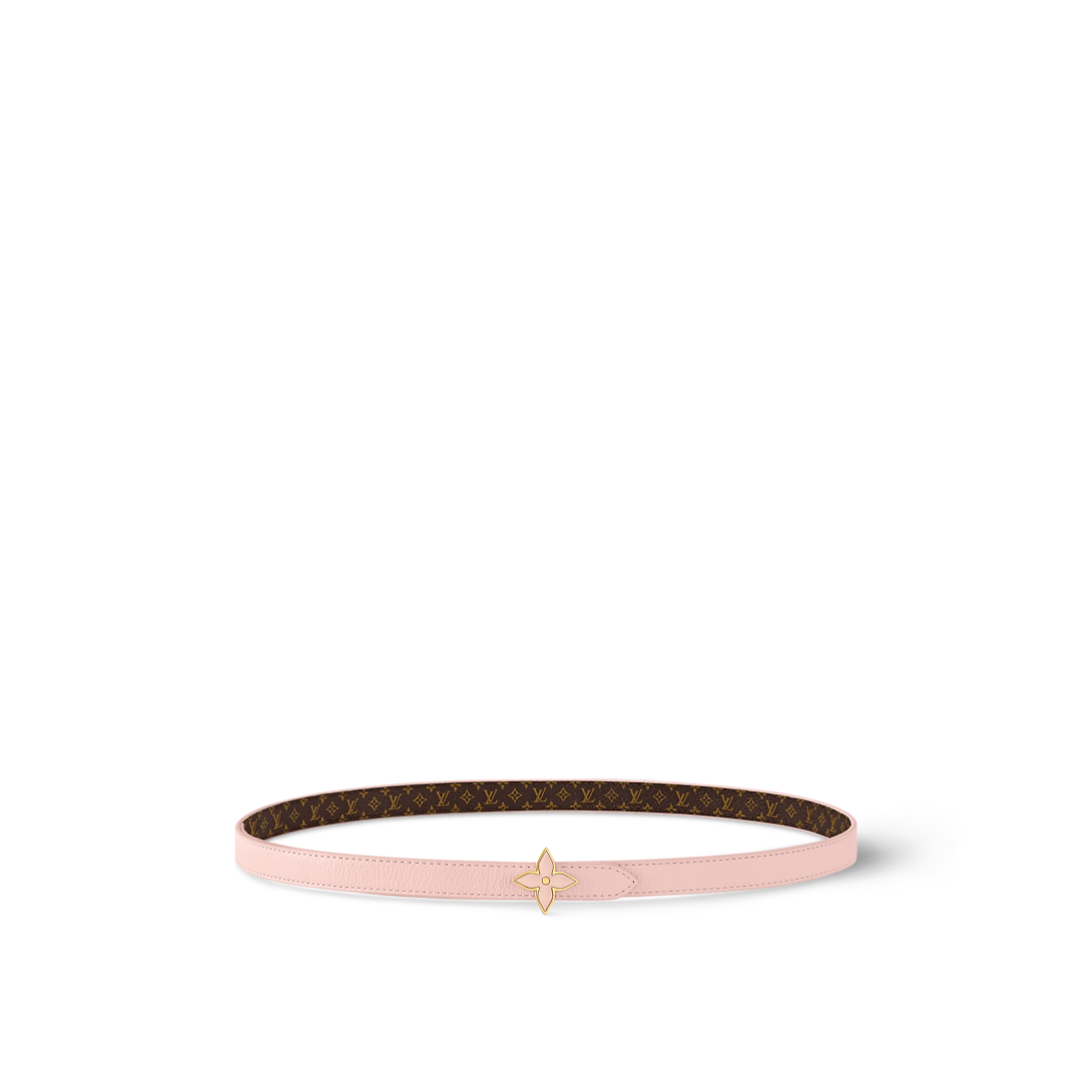 LV Mini Flowergram15mm Reversible Belt M8800U