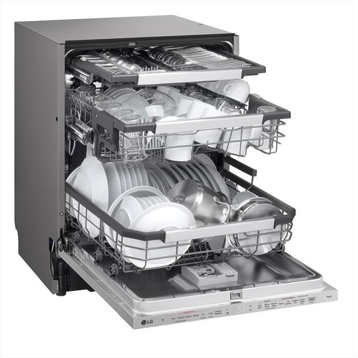 LG - Lavastoviglie DB597TXS  Classe A-20% 14coperti-Noble Steel