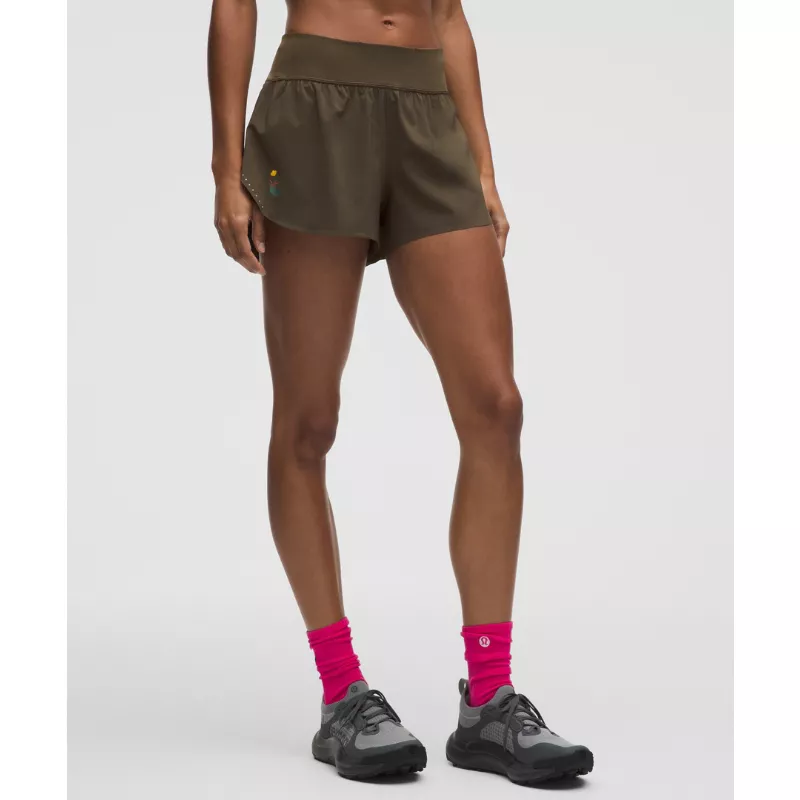 lululemon x Geoff McFetridge Fast and Free Mid-Rise Split Short 3