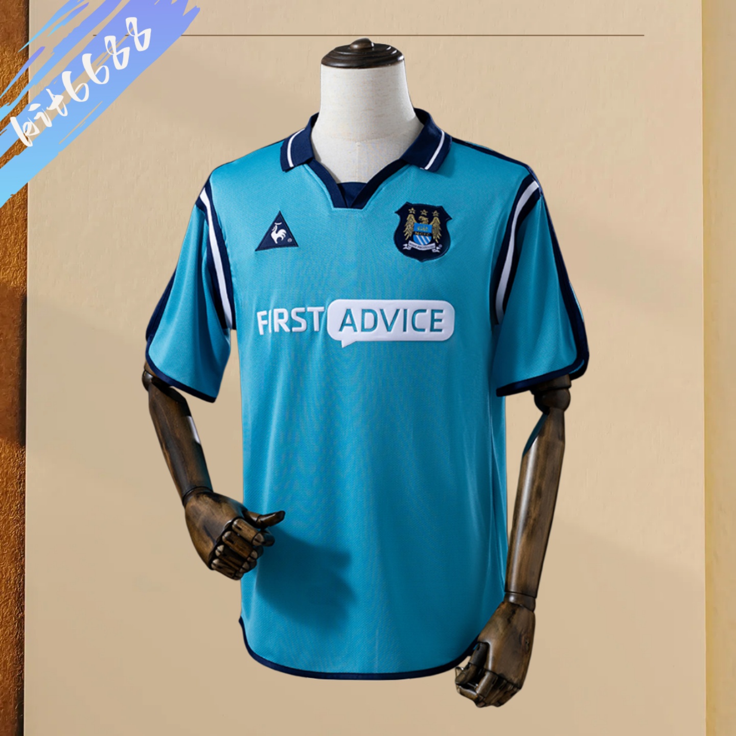 02/03 Manchester City Home Retro Football Shirt