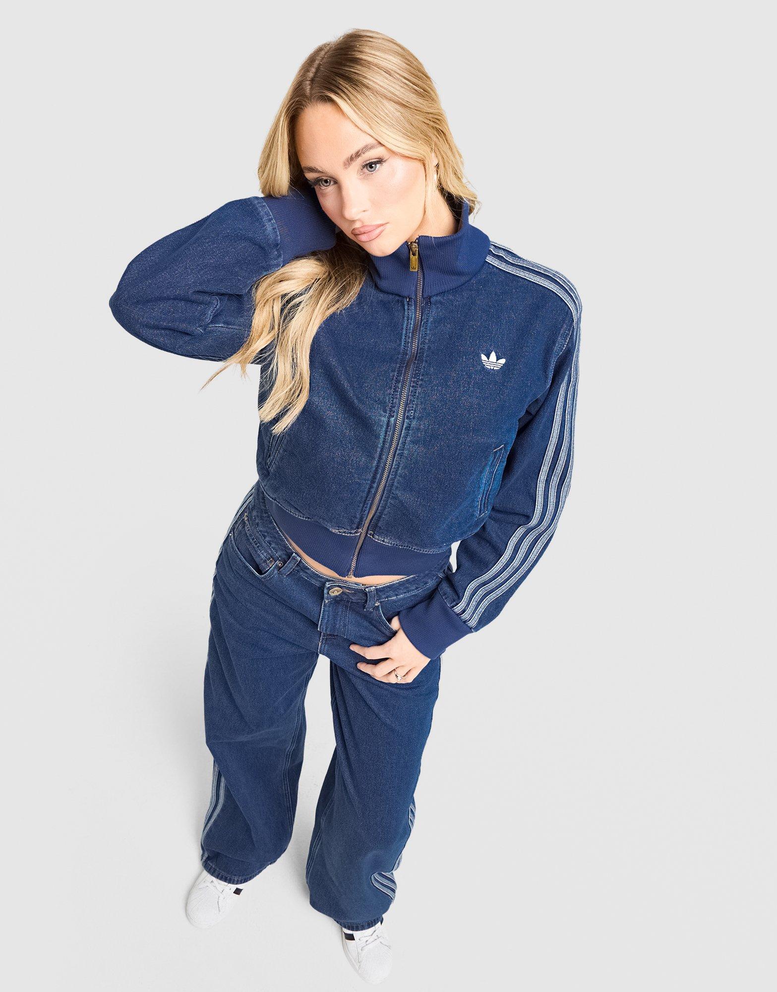 adidas Originals Denim Firebird Trainingsoberteil Damen
