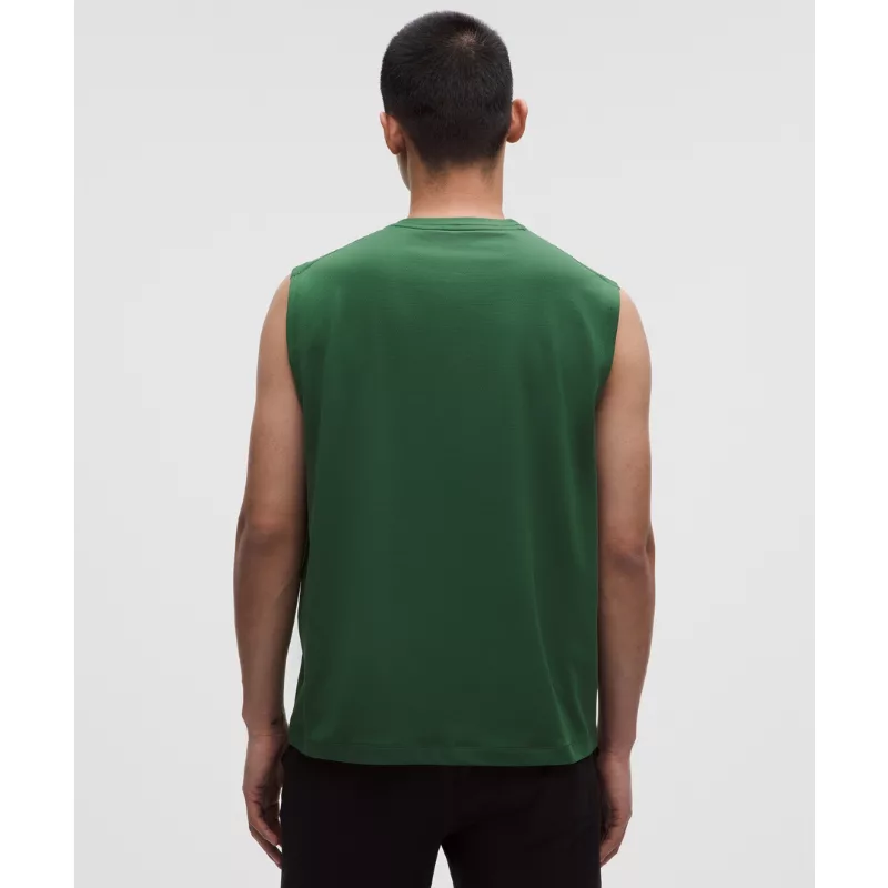 Mesh Soft Jersey Sleeveless Tank Top
