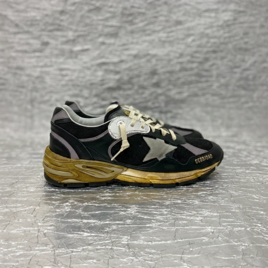 Golden Goose Running Sole Genuine Leather Running Shoes