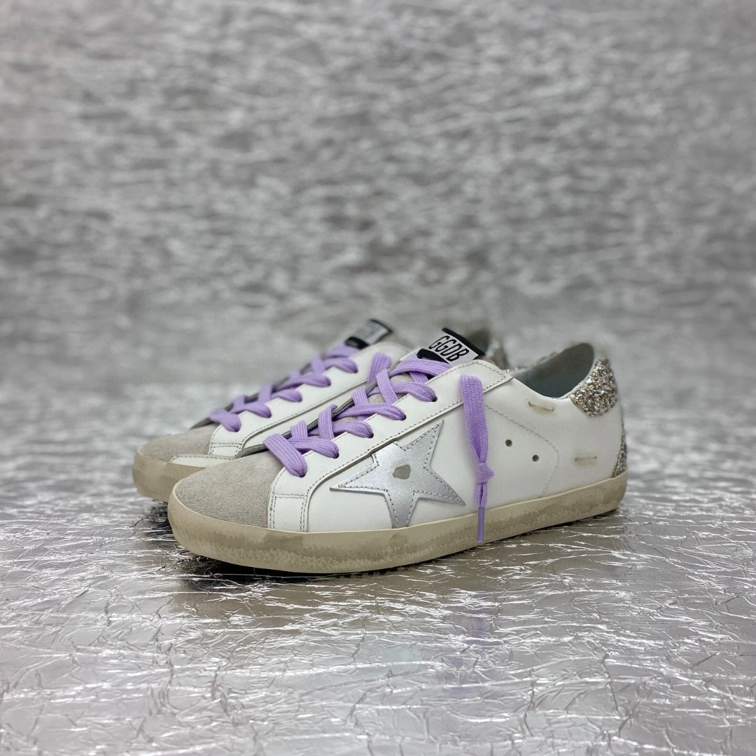 Golden Goose Super Star Dirty shoes made of top-grain cowhide