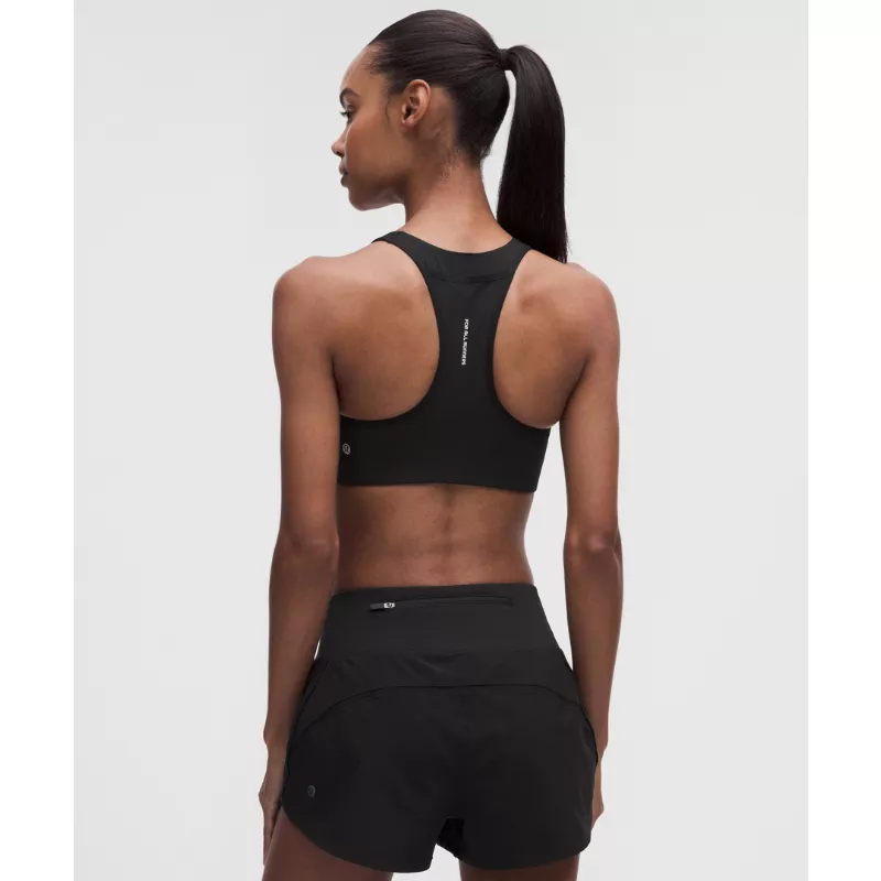 Back Pocket Racerback Run Bra Medium Support, B/C Cup