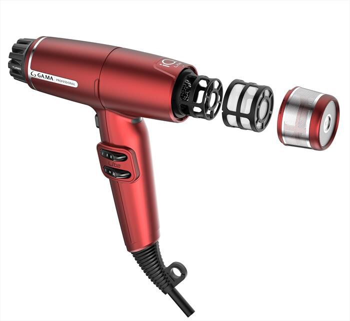 GAMA - Asciugacapelli IQ LITE-Rosso