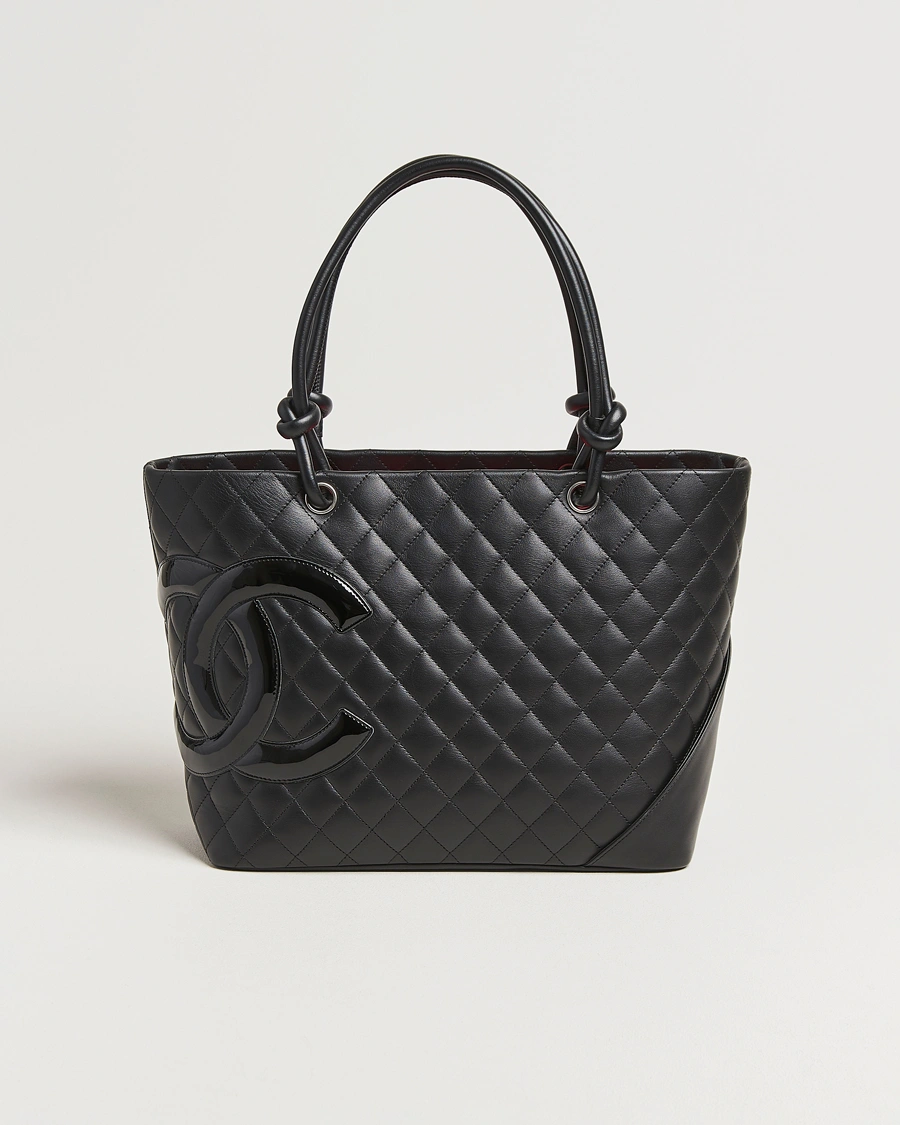 Chanel Cambon Ligne Tote Bag Medium Black