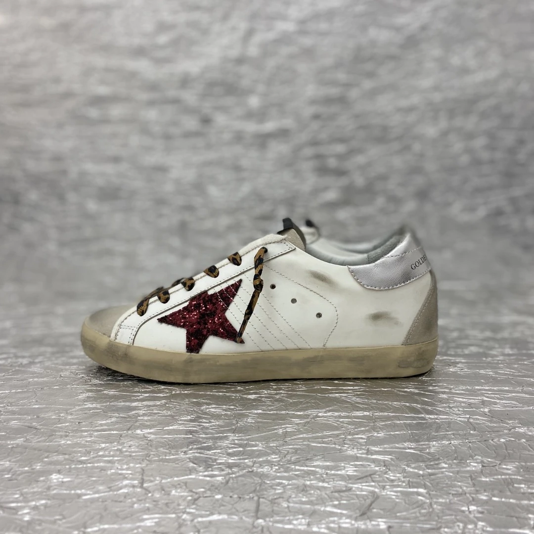 Golden Goose Super Star Dirty shoes made of top-grain cowhide