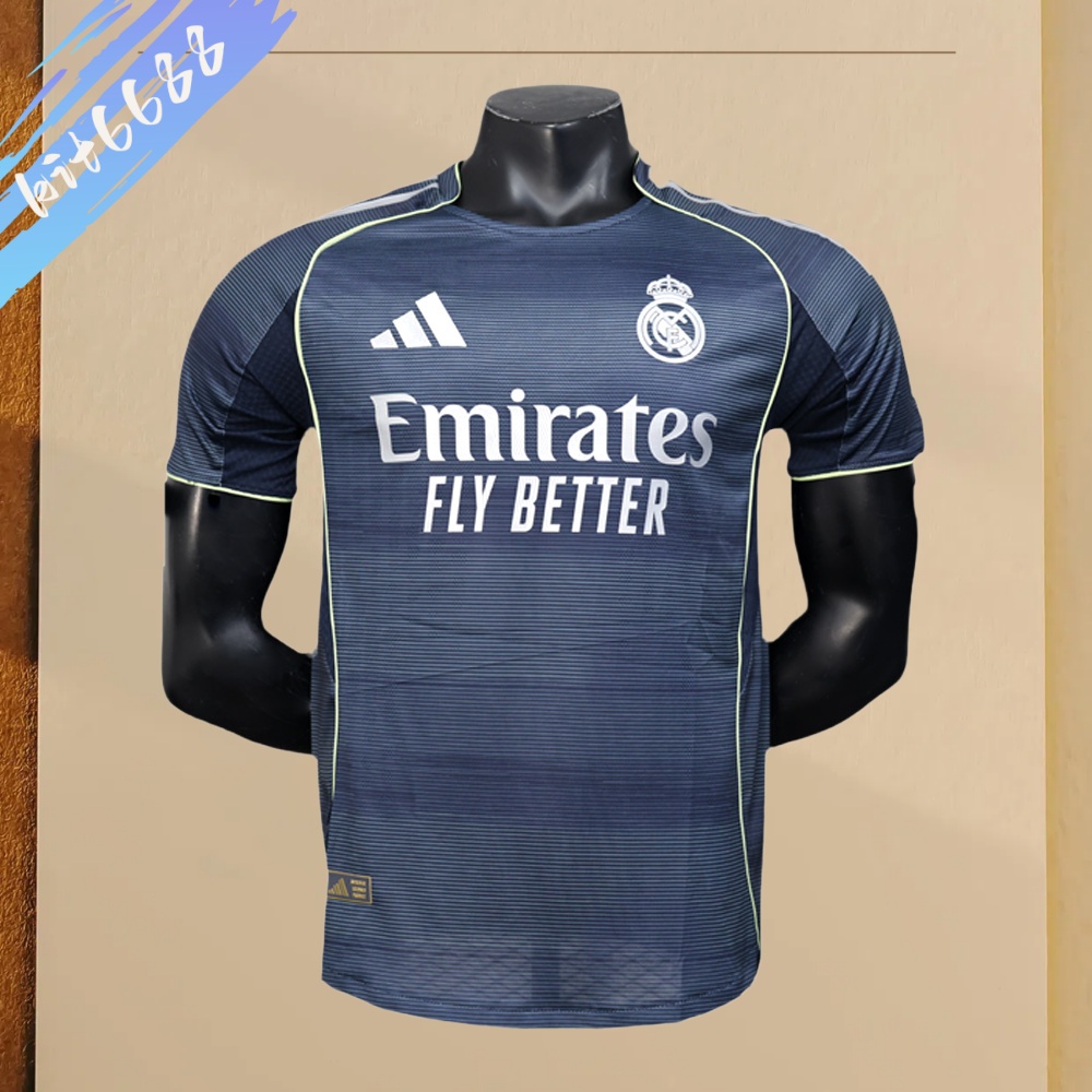 2025/2026 Real Madrid Away Football Shirt (Player Edition）