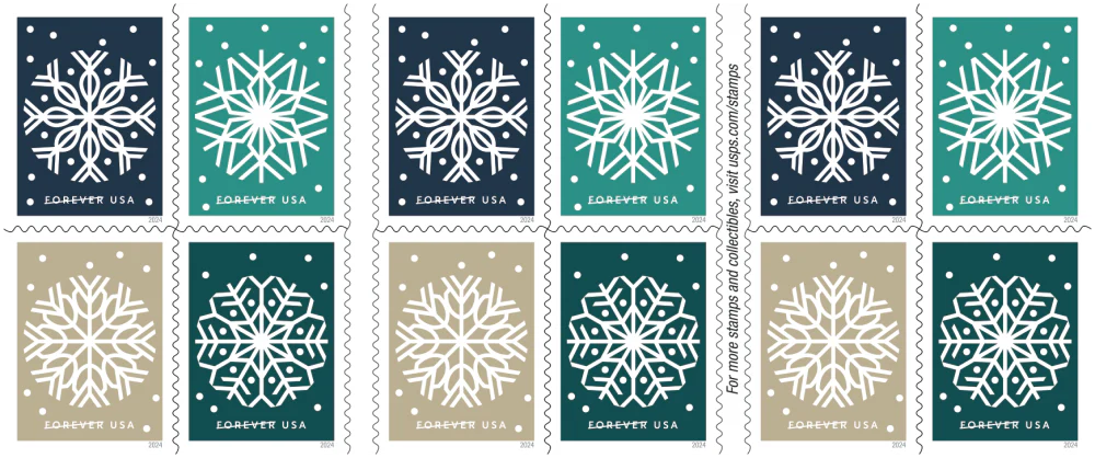 Winter Whimsy 2024-5 Booklets / 100 Pcs