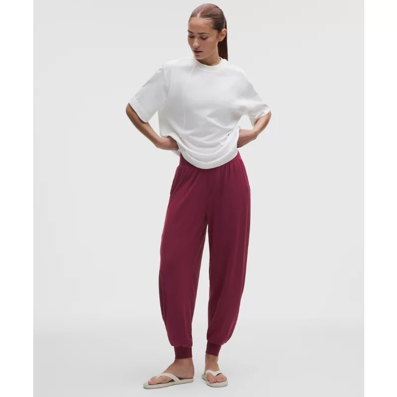Rulu Drapey Oversized High-Rise Yoga Jogger
