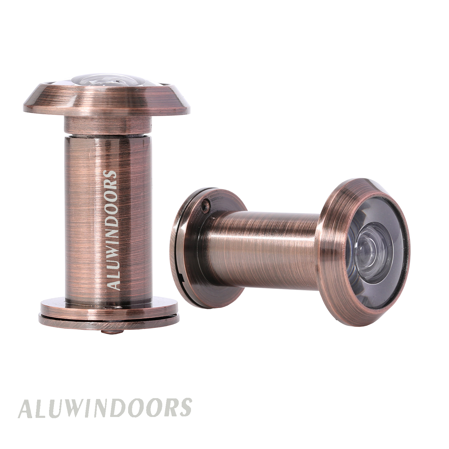 Aluwindoors door viewer of solid and high resolution looking