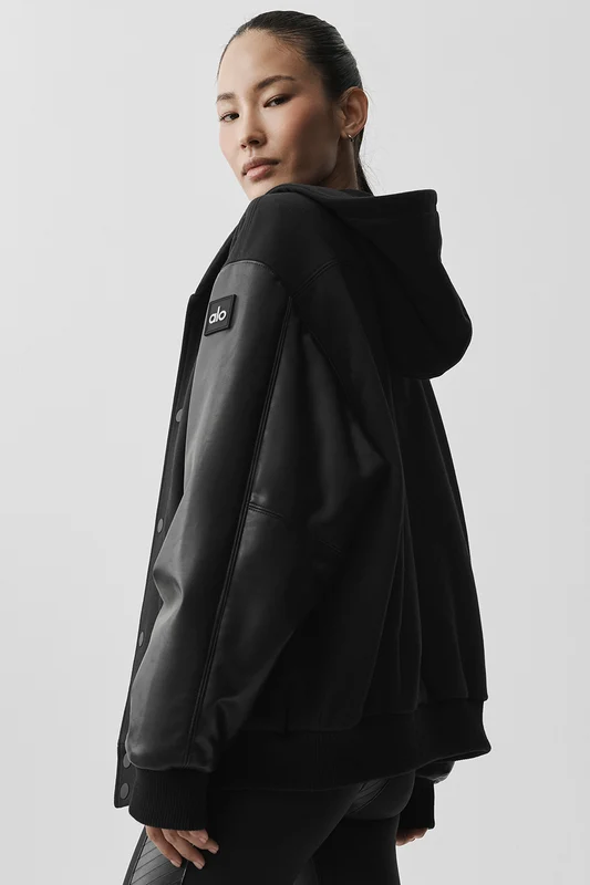Select Hooded Bomber Jacket