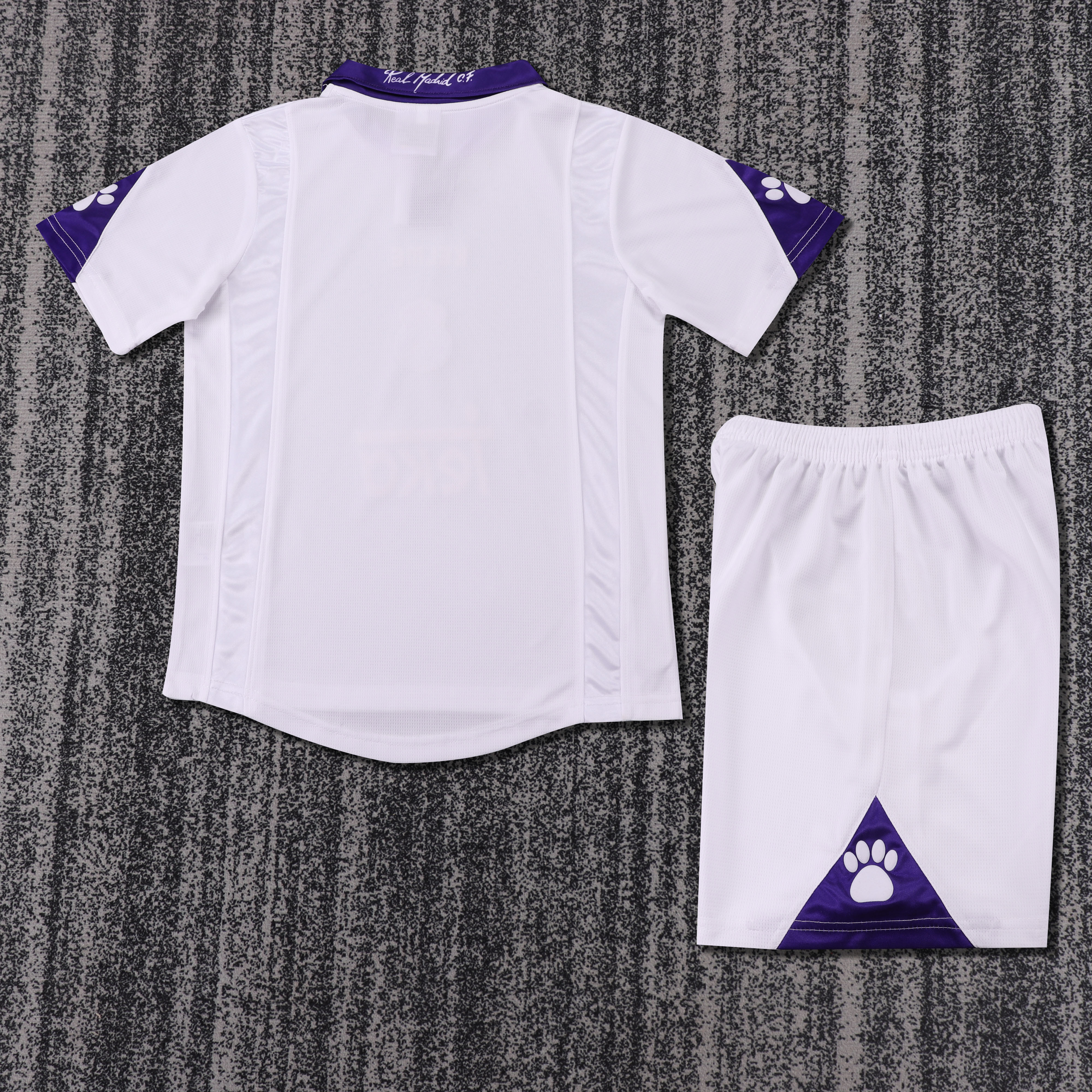 1997/1998 Real Madrid home Retro Kids Set