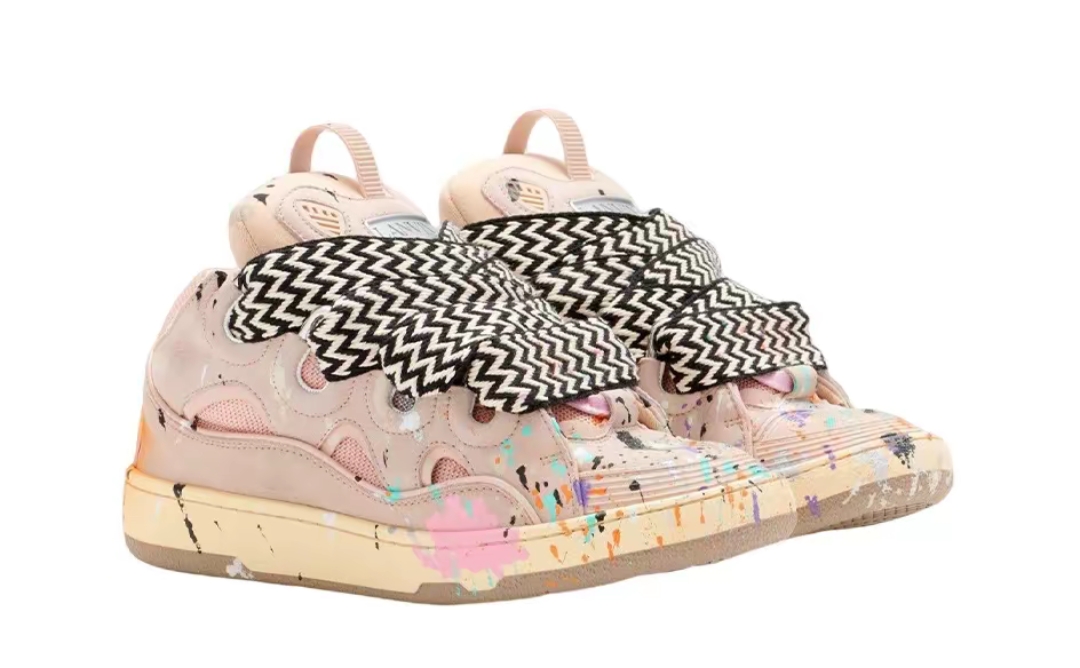 Lanvin Curb Sneakers Maiden Pink