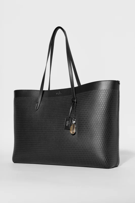 ALO Leather Mesh Tranquility Tote