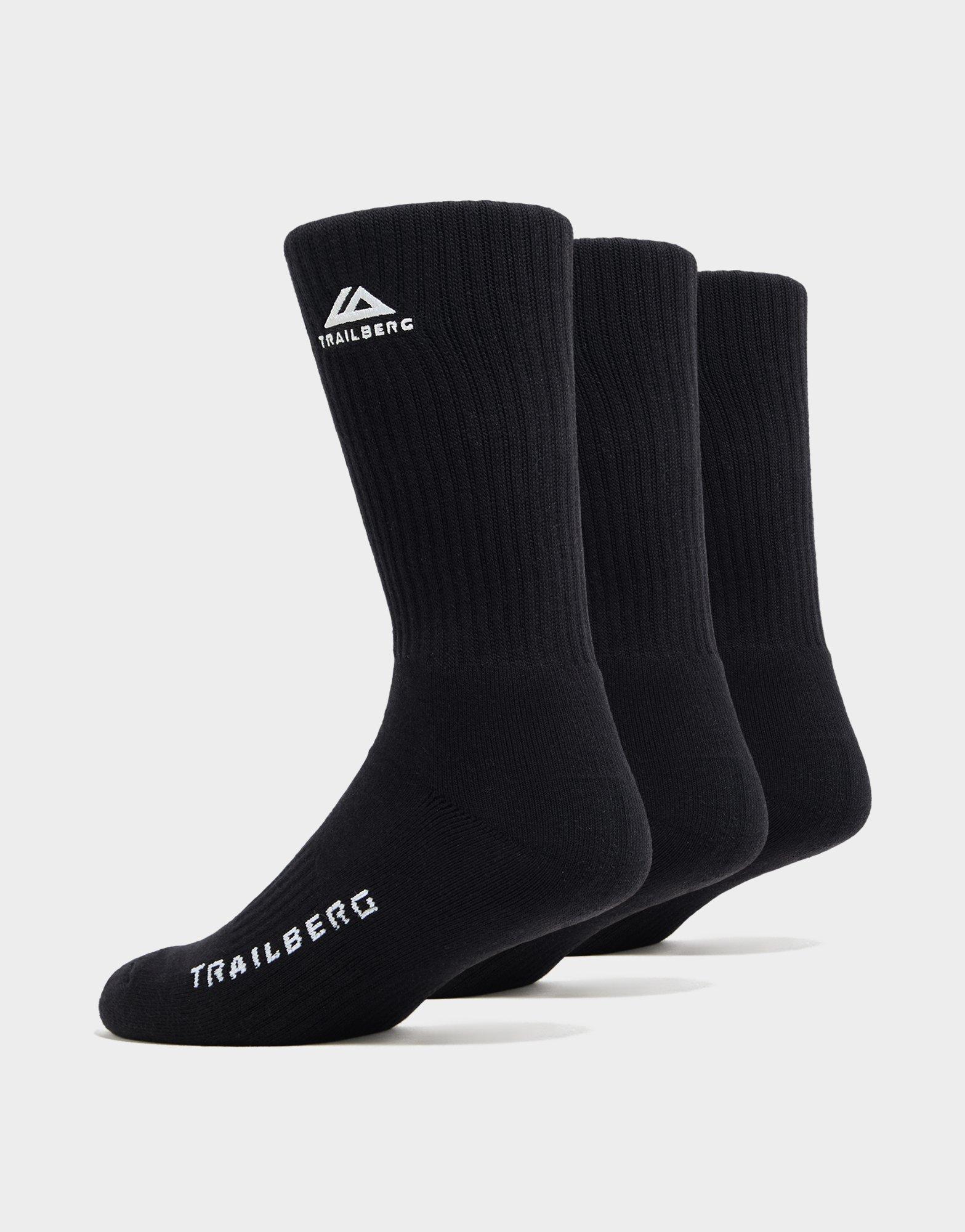 Trailberg Edgebound 3-Pack Crew Socks
