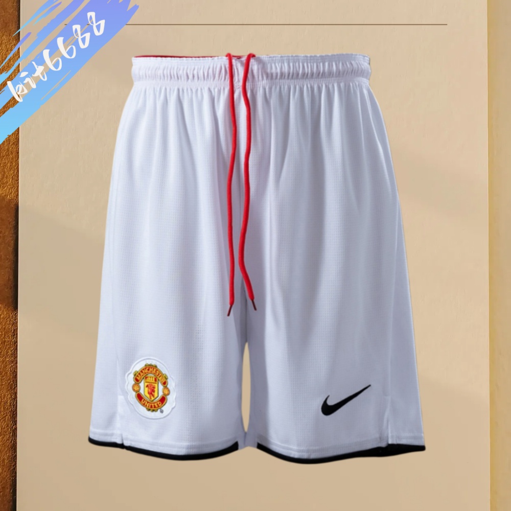 07/08 Manchester United home Shorts  retro football shirt