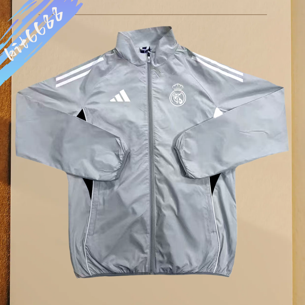 2025/2026 Real Madrid Windbreaker Jacket