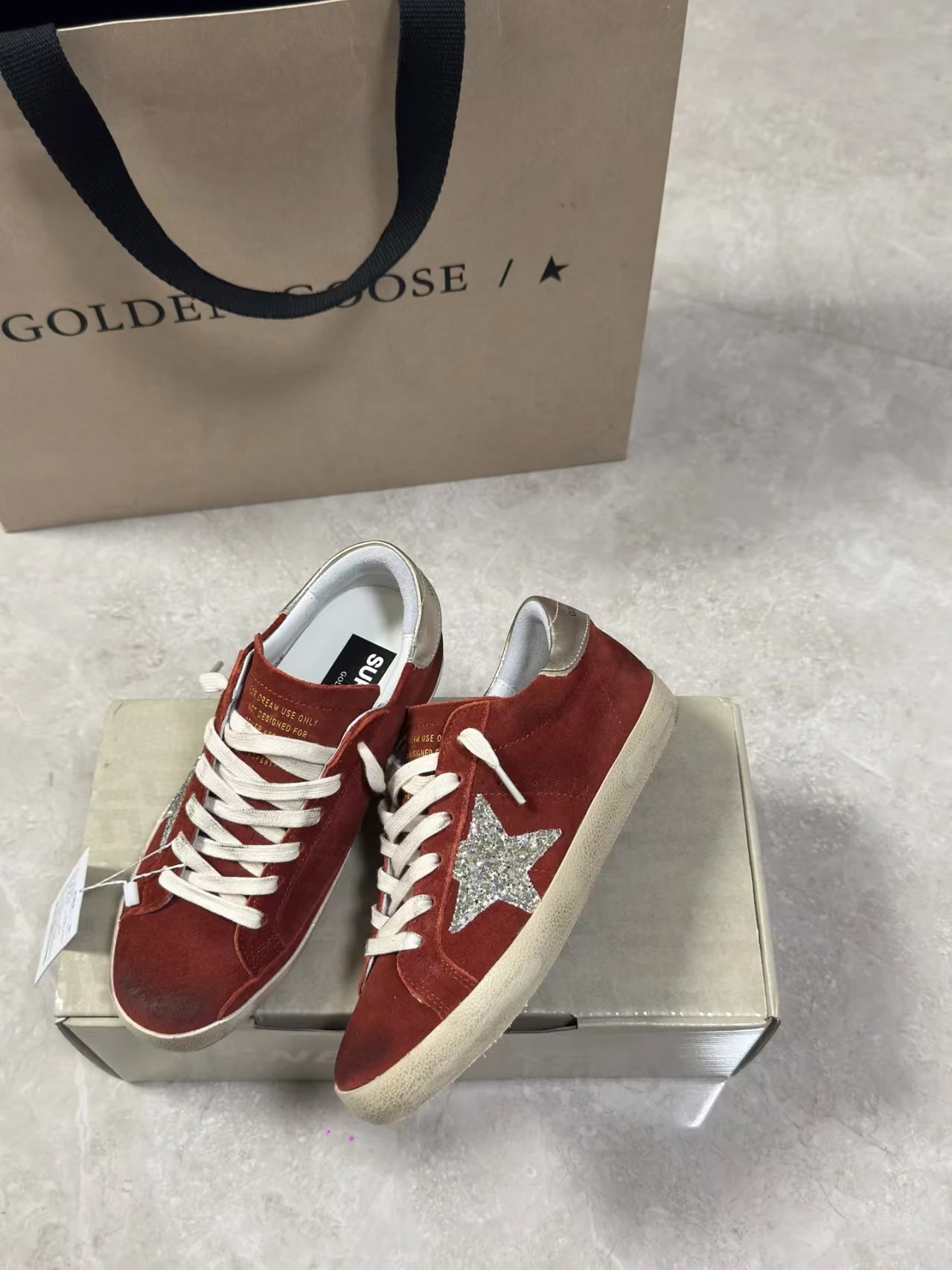 Golden Goose Super Star Dirty Shoes