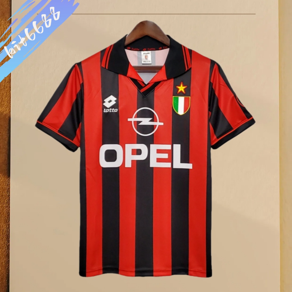 1996/1997 AC Milan Home Retro Football Shirt