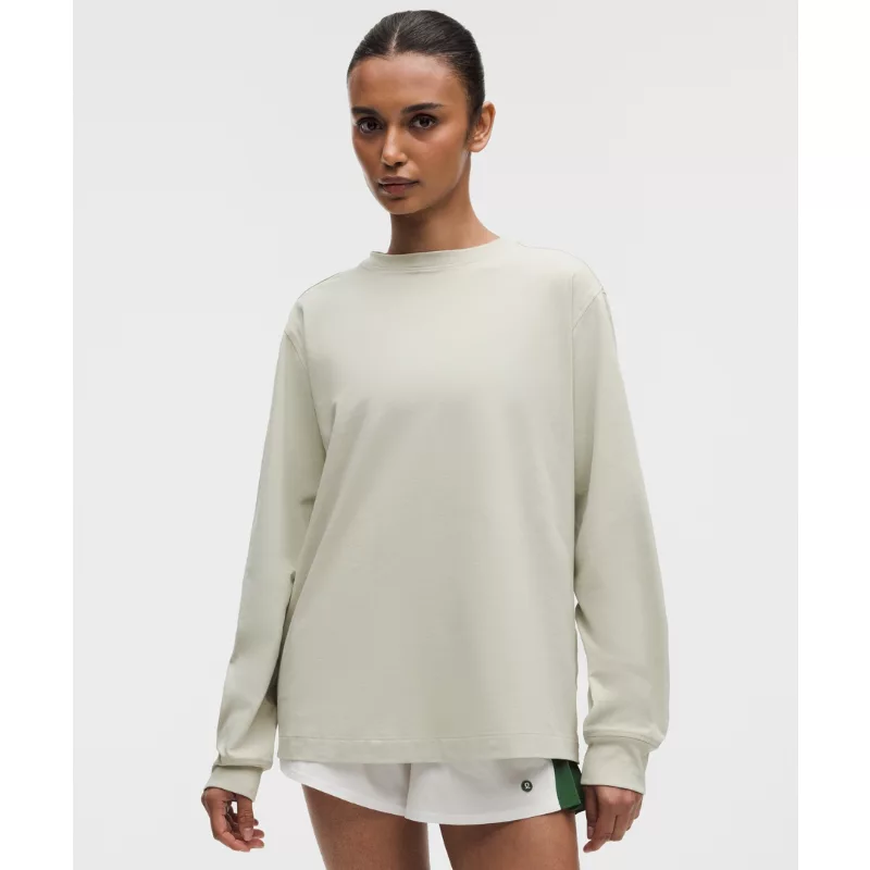 All Yours Organic Cotton-Blend Long-Sleeve Shirt