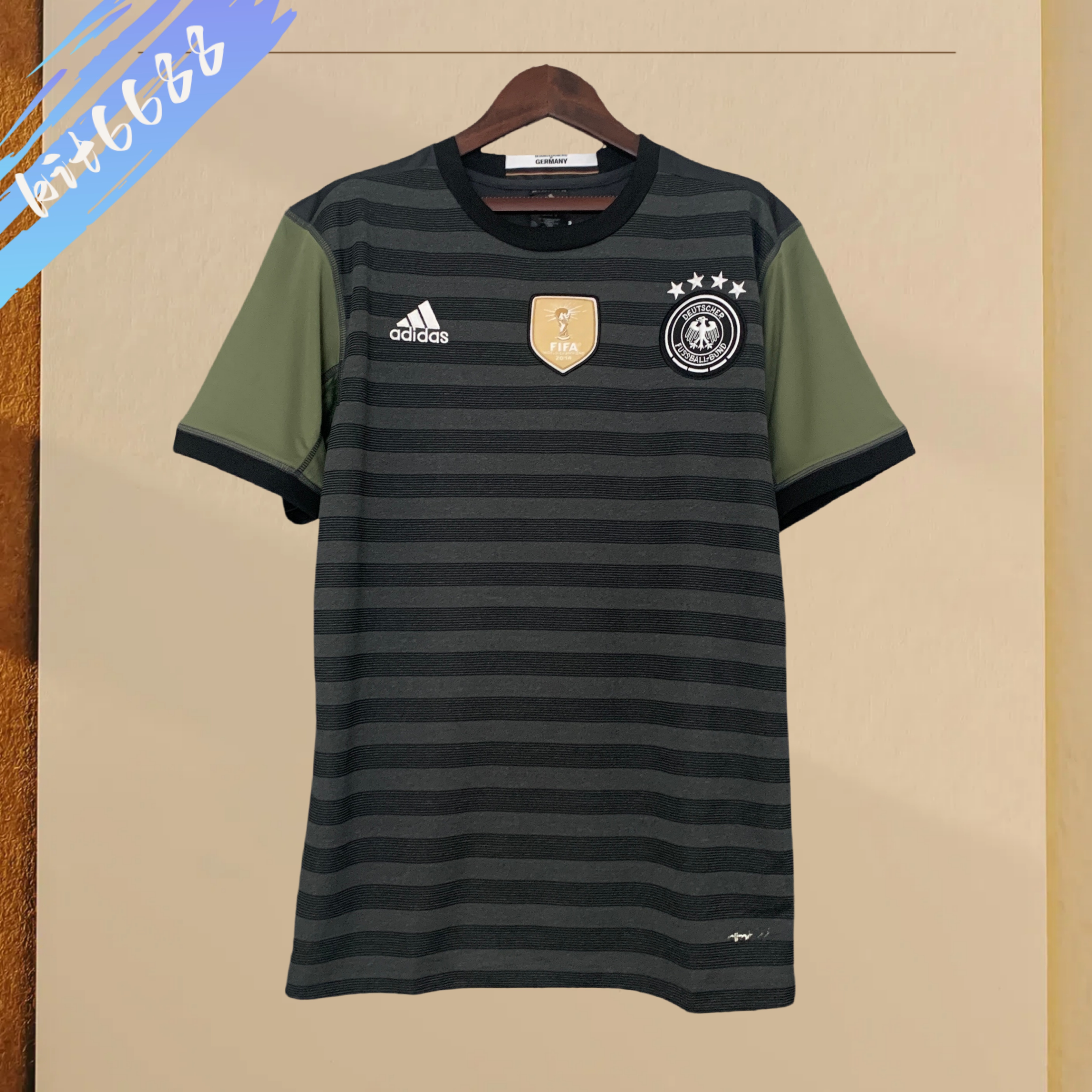 2016 Germany Away Retro Football Shirt