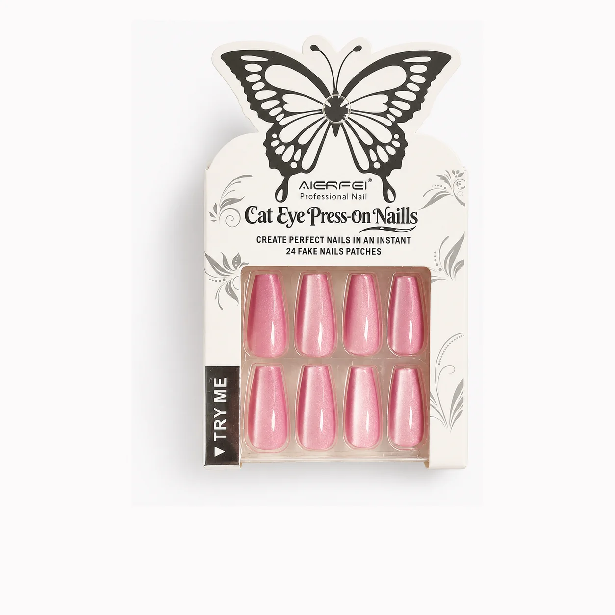 Private label press on nails branding service for nail manufacturers and wholesale businesses.