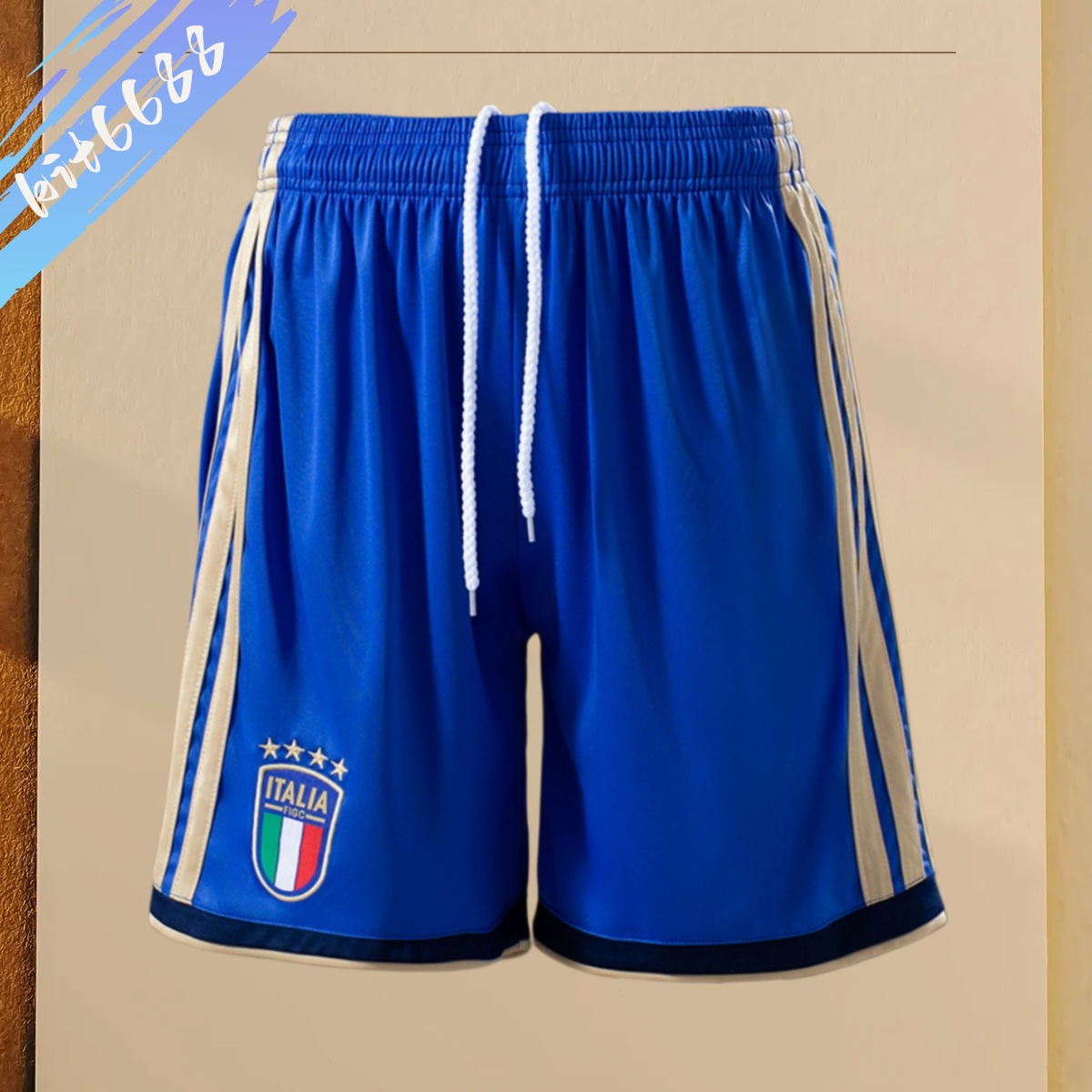 2026 Italy Blue Football Shorts