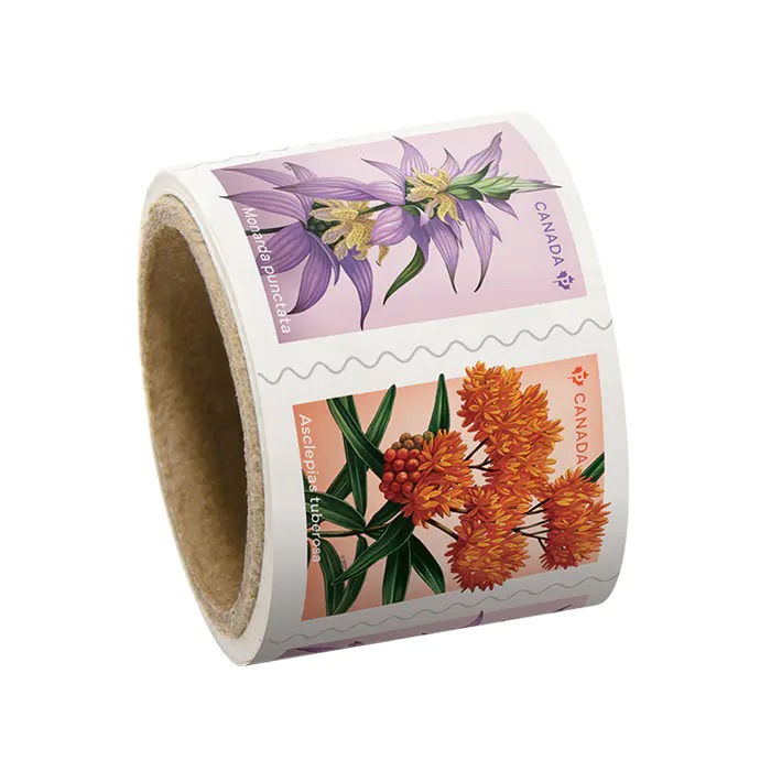 Wildflowers – Permanent™ Stamps, Coil of 50 (2 Coils Minimum)