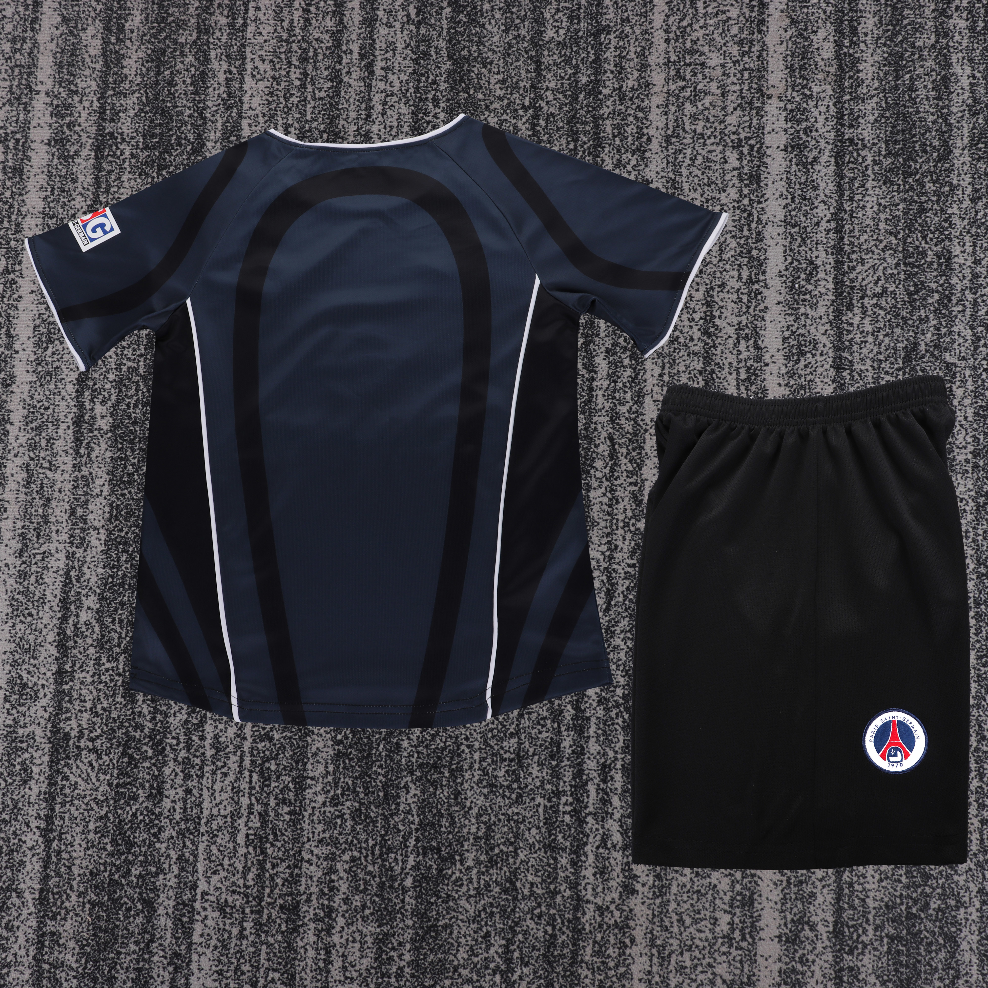 2001/2002 PSG Paris Saint-Germain Third Away Football Shirts（ Kids Kit ）
