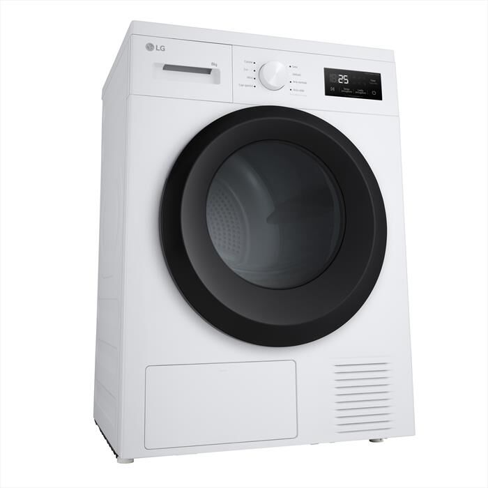 LG - Asciugatrice RNA1008NWK 8Kg Classe D-Bianco