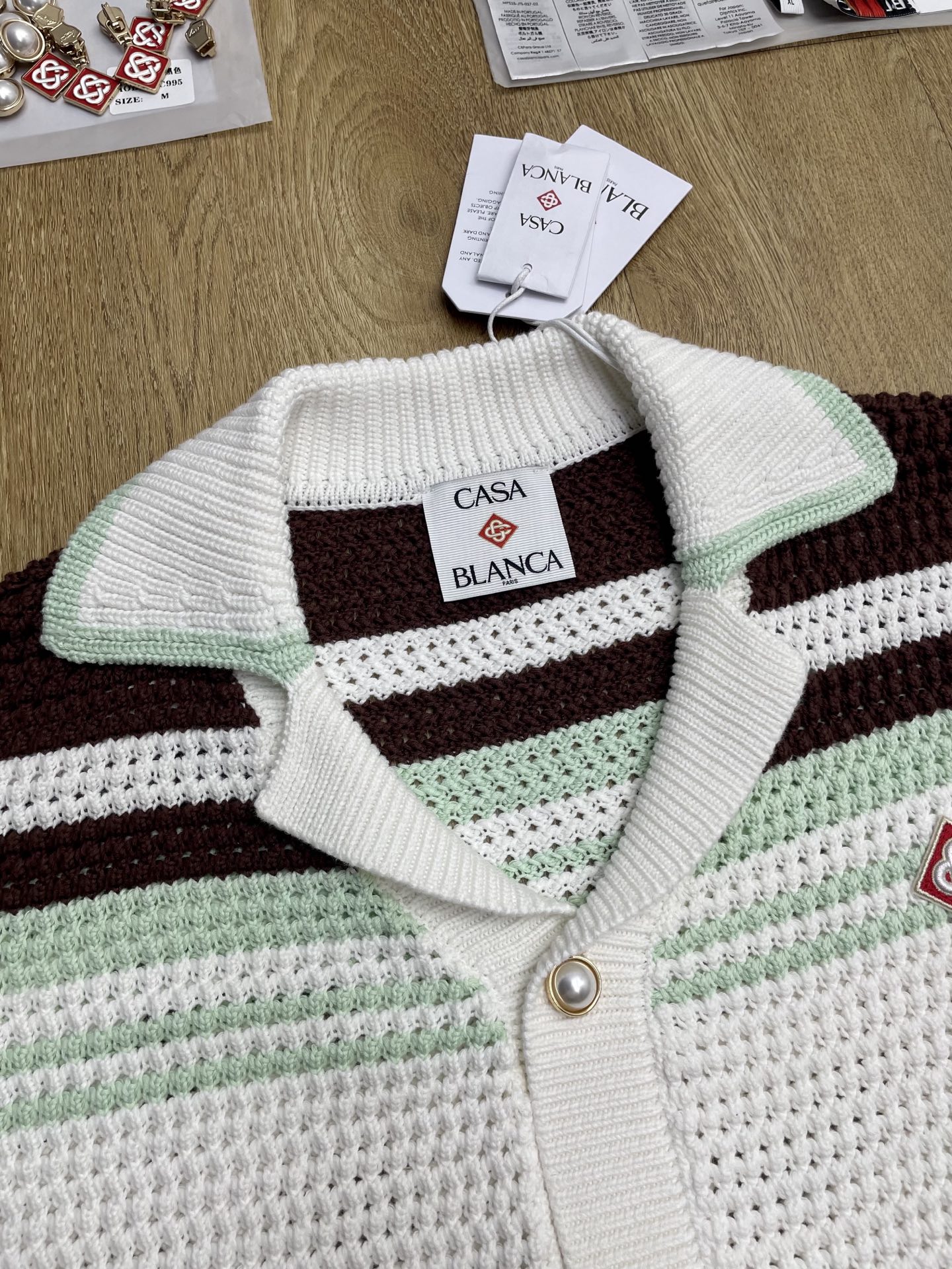 Casablanca Polo Shirt Size S-XL