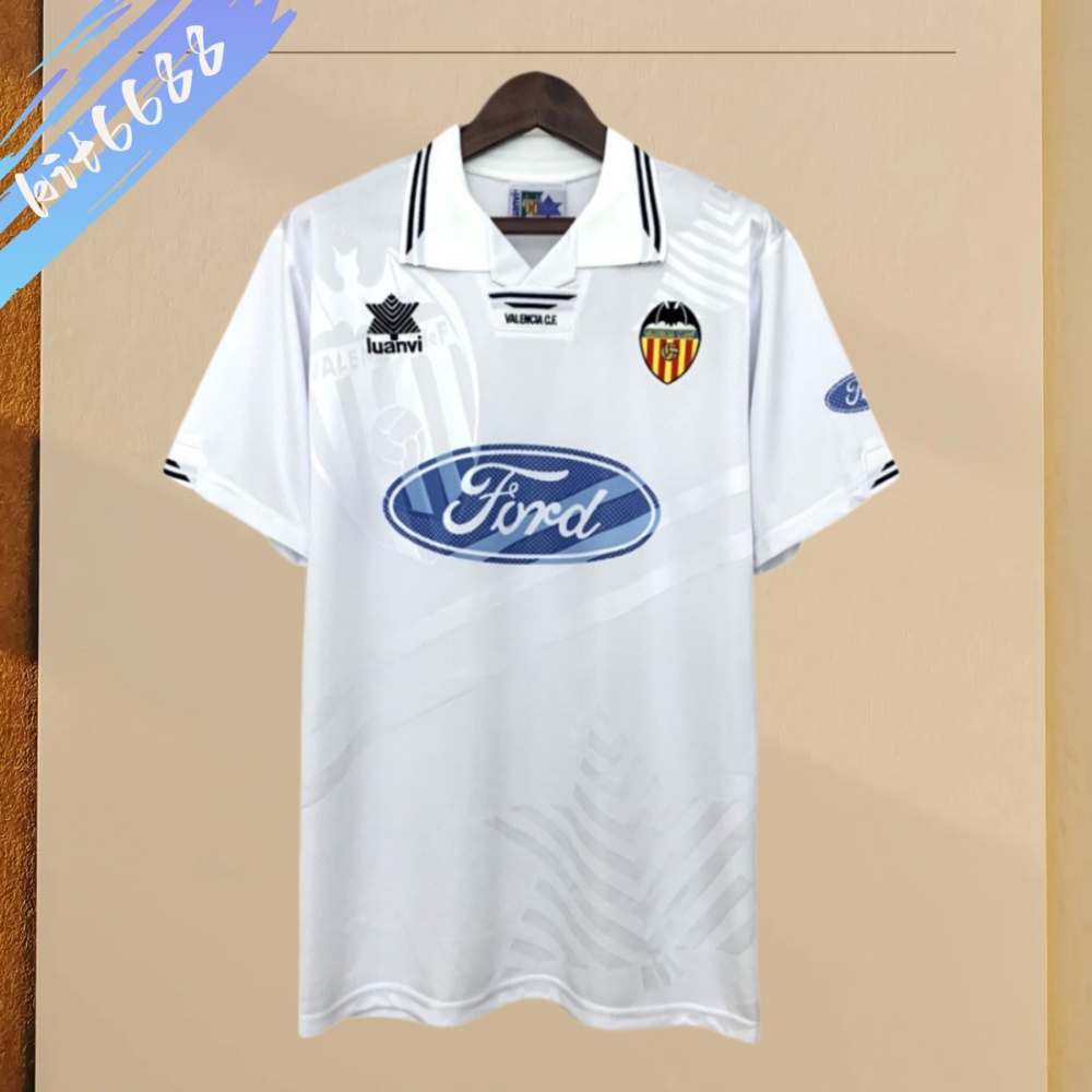 1999/2000 Valencia Home Retro Football Shirt