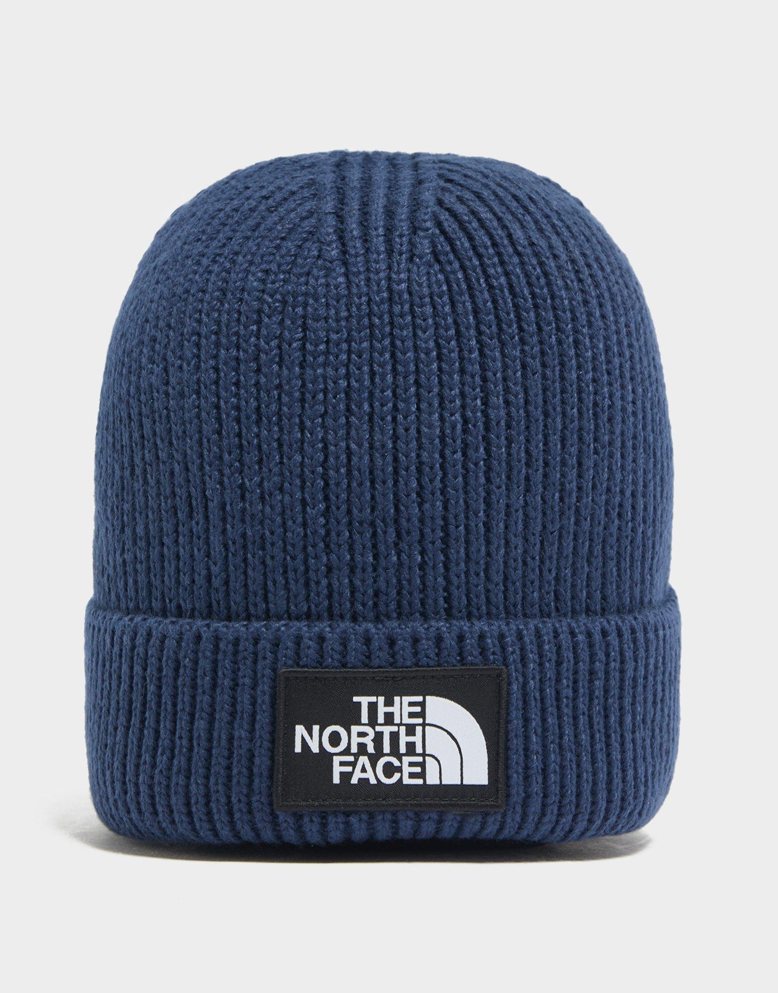 The North Face Logo Box Cuffed Beanie Mütze