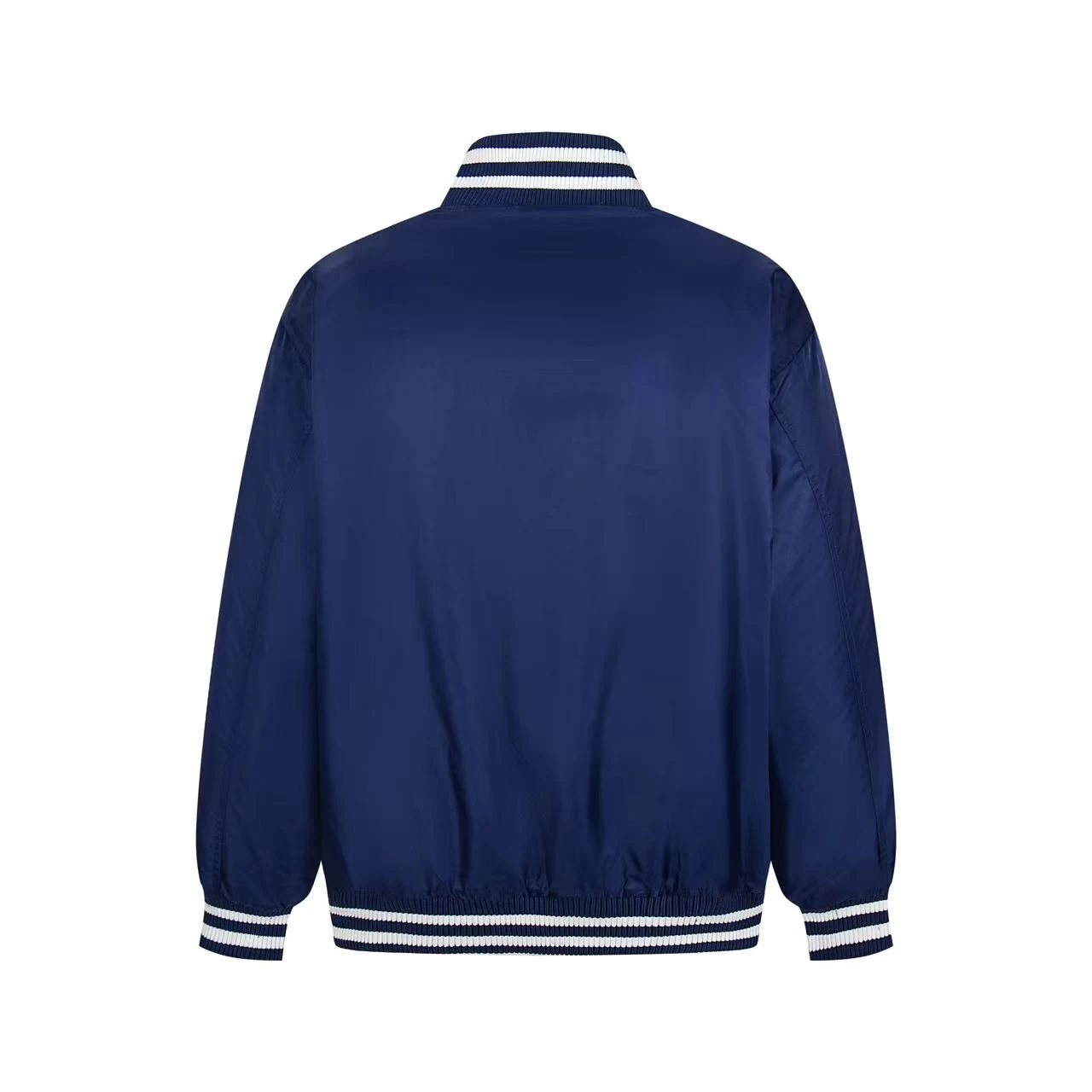 Louis Vuitton 24FW Strassbesatz Blau Bomberjacke Jacken MA329089