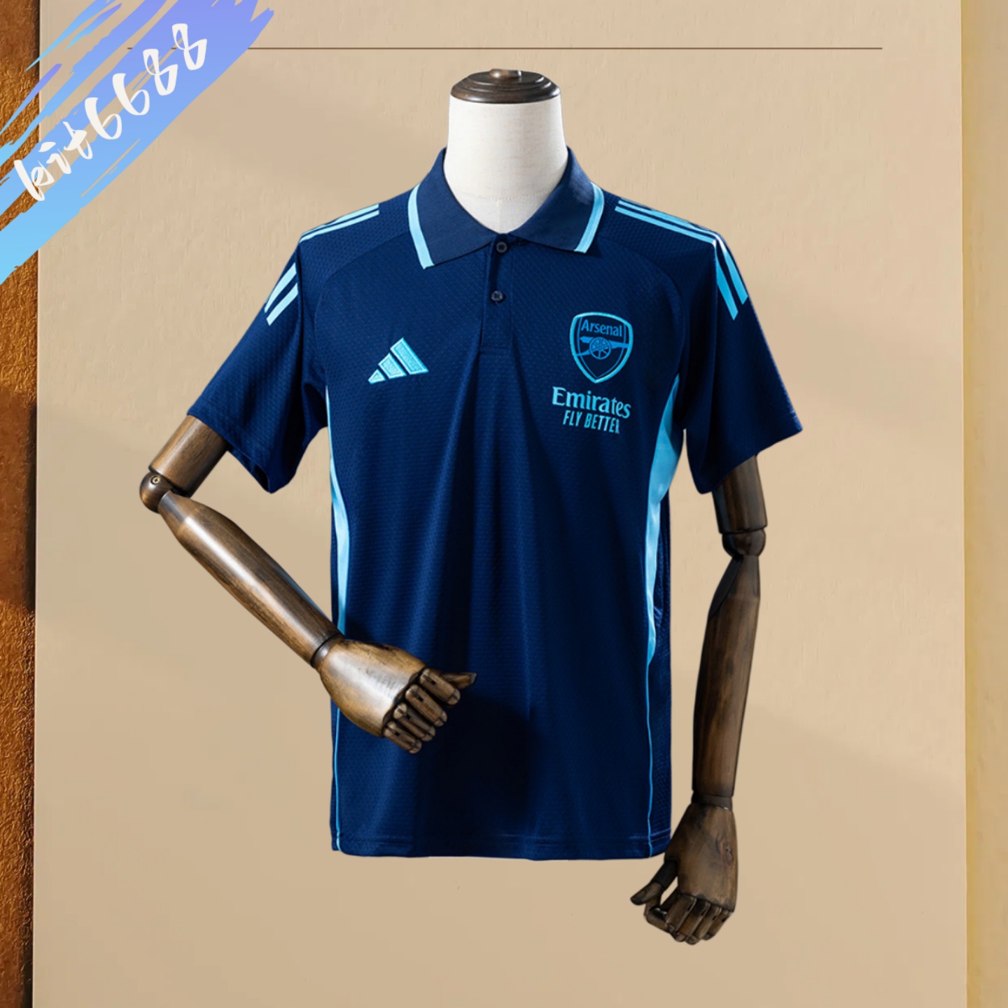 2025/2026 Arsenal POLO - Light Green Football Shirt（Fans version）