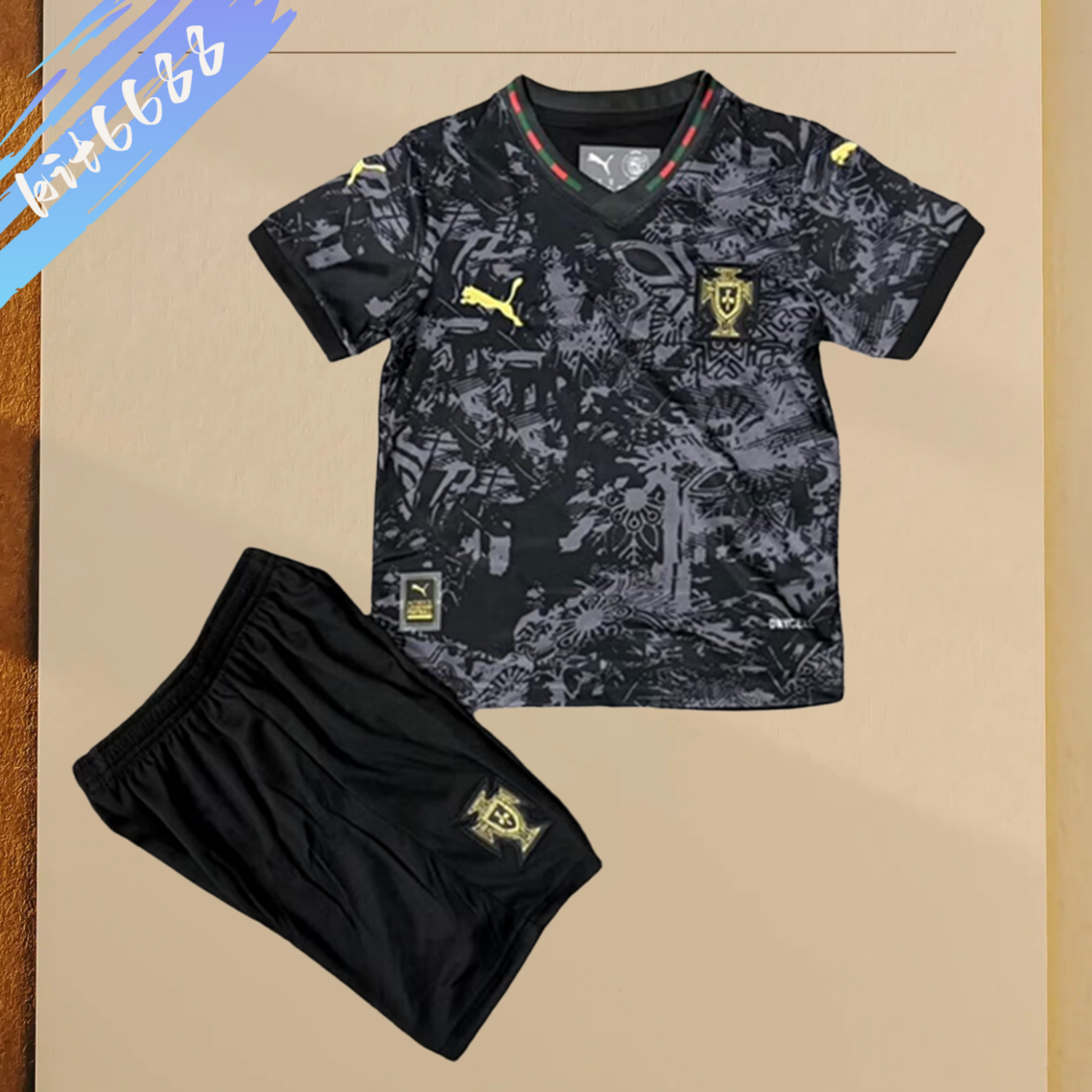 2026 Portugal Special Edition Football Jersey (Kids Kit socks)