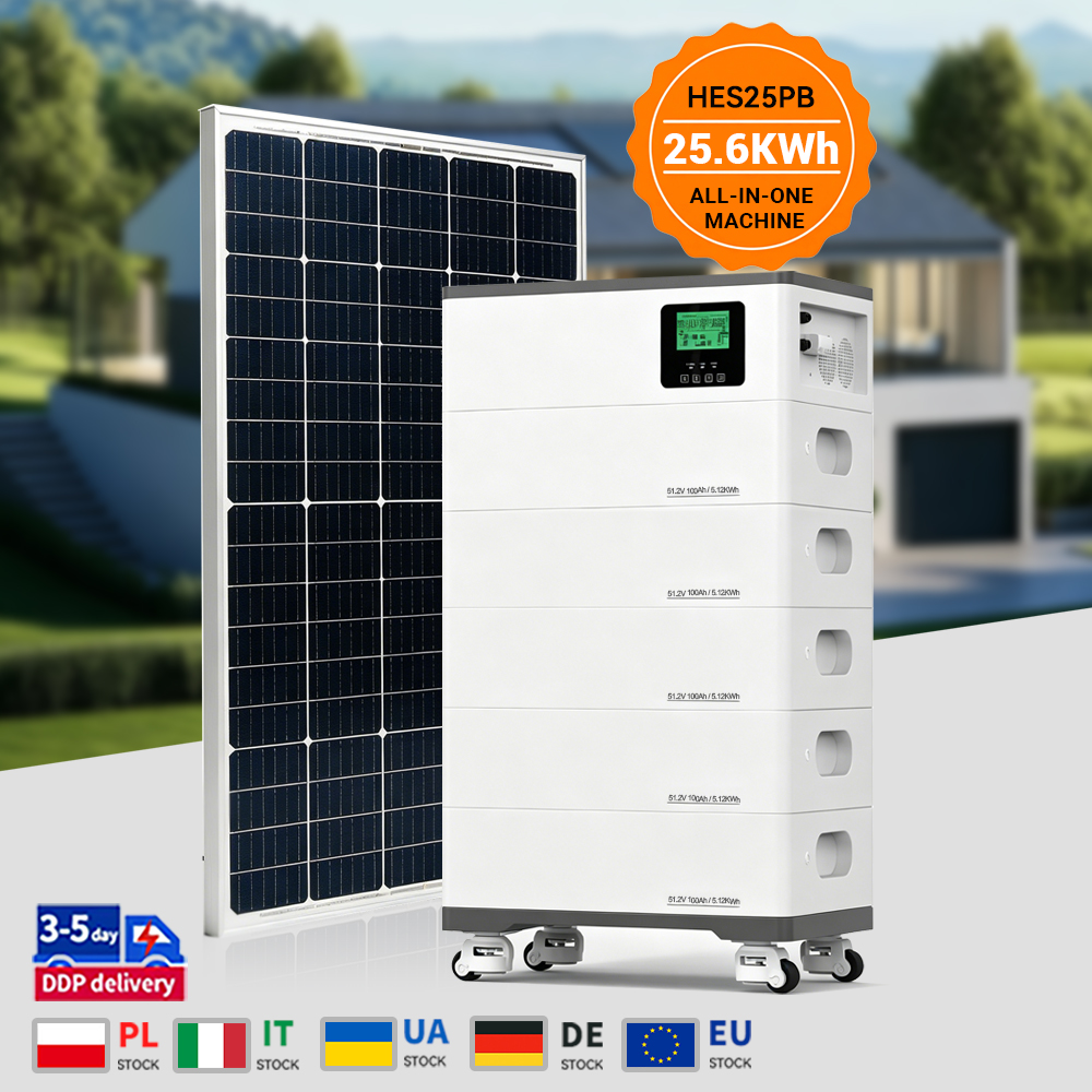 51.2V 500Ah Stackable All-in-one Battery