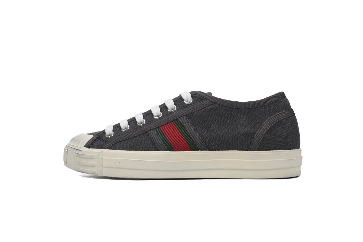 Gucci canvas shoes shell  Black