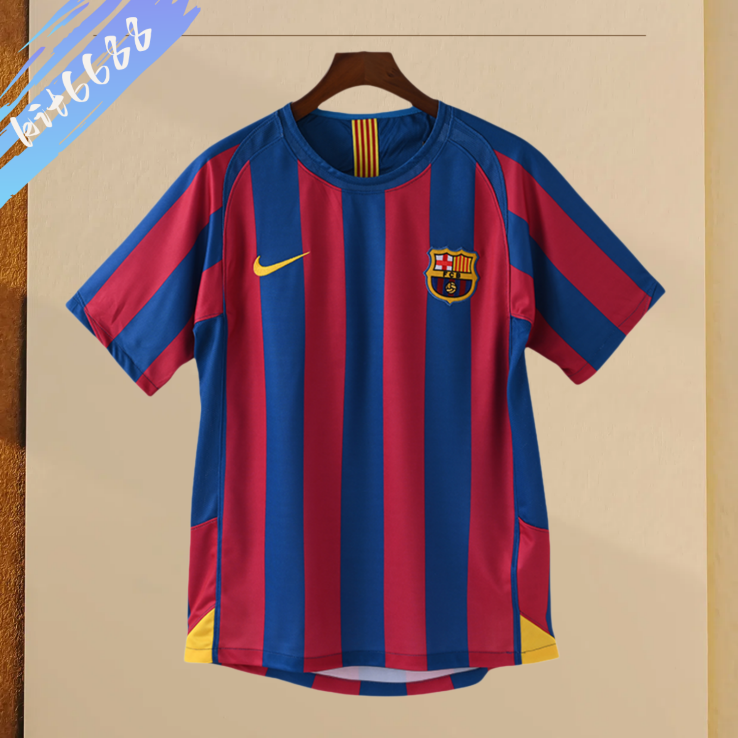 2005/2006 Barcelona Home Retro Football Shirt