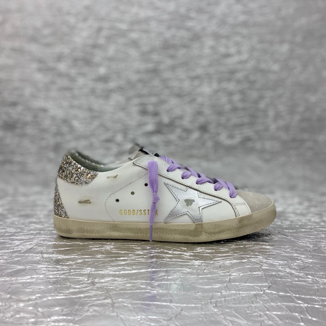 Golden Goose Super Star Dirty shoes made of top-grain cowhide