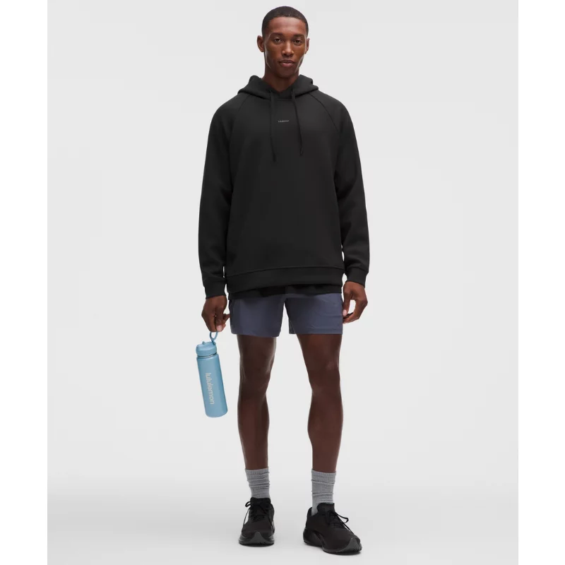 Smooth Spacer Pullover Hoodie Run Graphic
