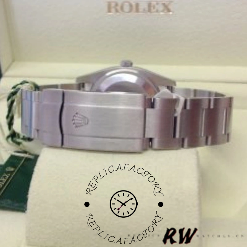 Rolex Oyster Perpetual Air-King 114200 White Dial 34mm Automatic Unisex replica watch